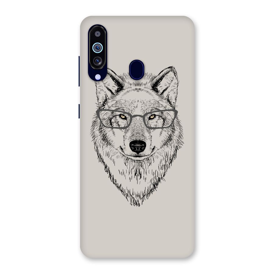 Nerdy Wolf Back Case for Galaxy M40