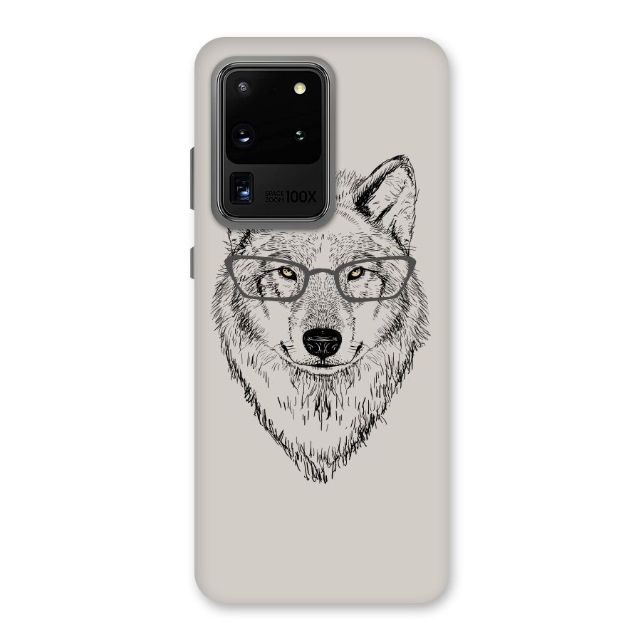 Nerdy Wolf Back Case for Galaxy S20 Ultra