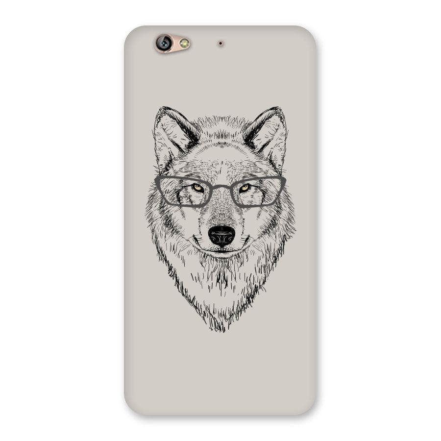 Nerdy Wolf Back Case for Gionee S6