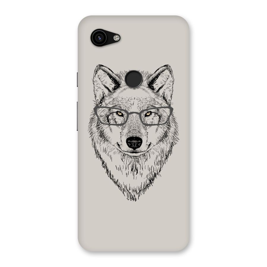 Nerdy Wolf Back Case for Google Pixel 3a XL