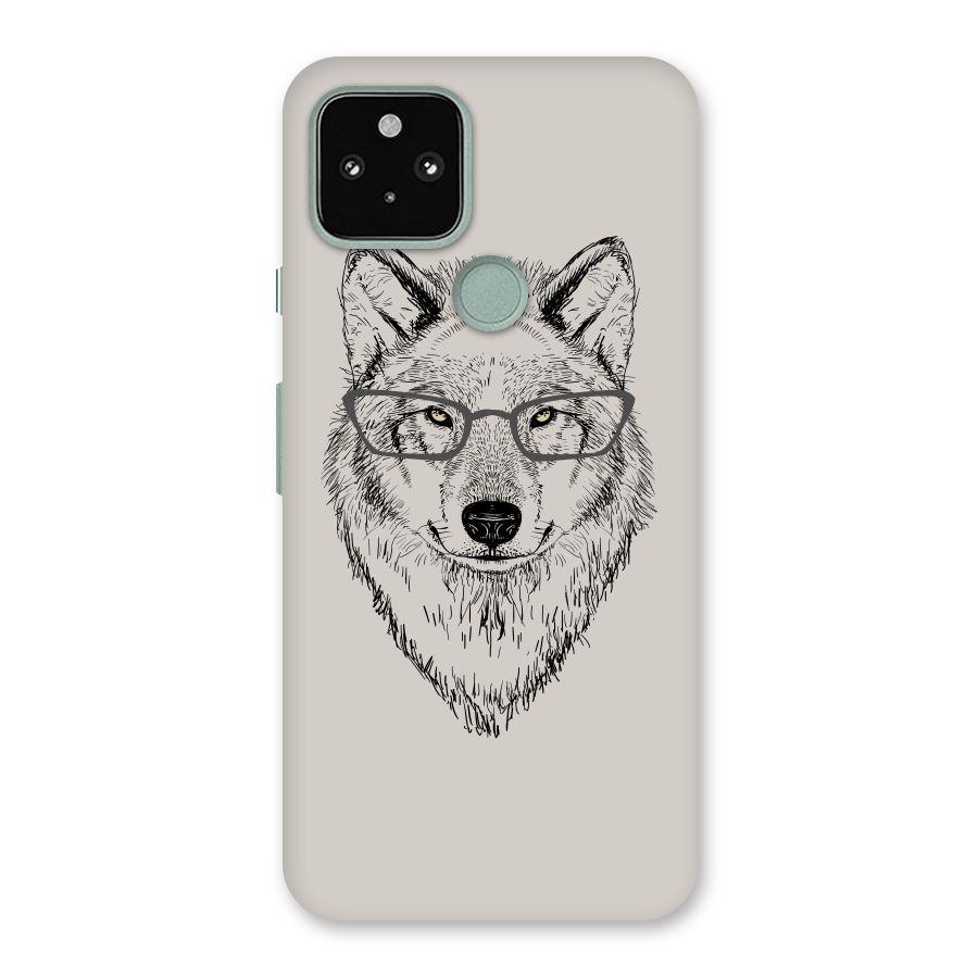 Nerdy Wolf Back Case for Google Pixel 5
