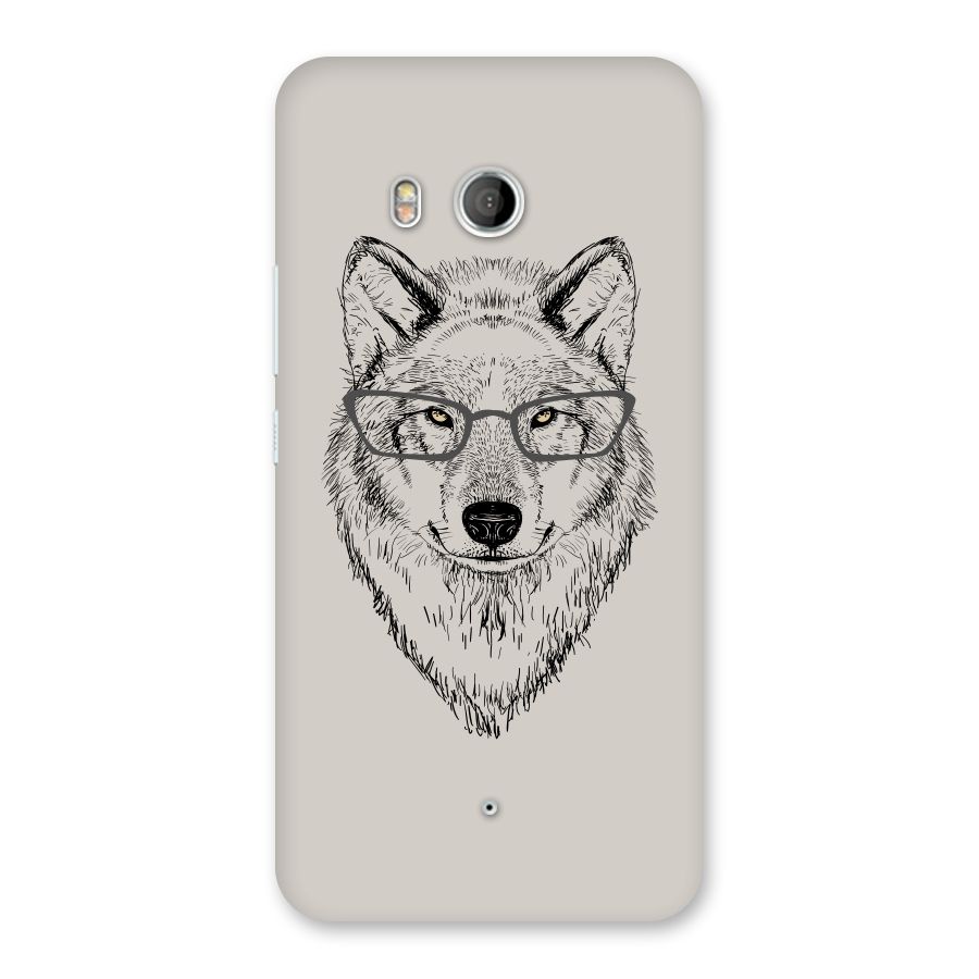 Nerdy Wolf Back Case for HTC U11