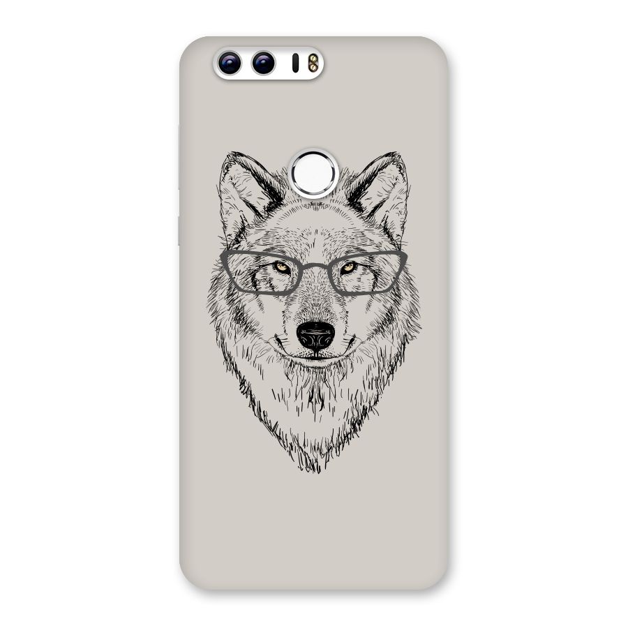 Nerdy Wolf Back Case for Honor 8