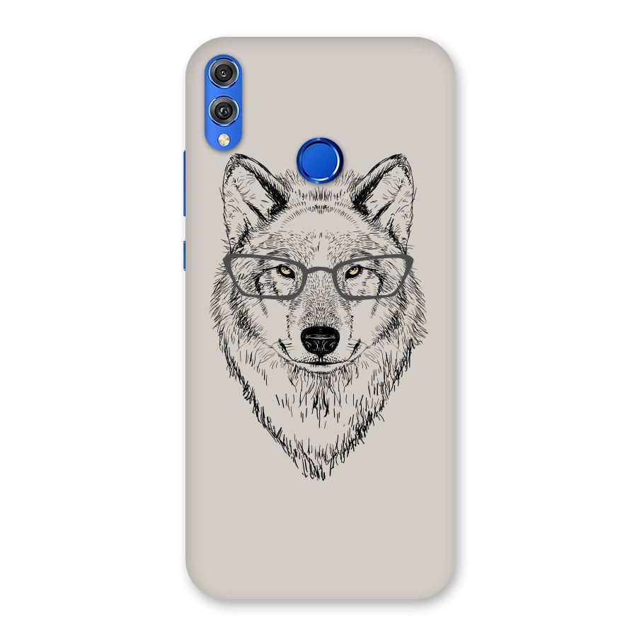 Nerdy Wolf Back Case for Honor 8X