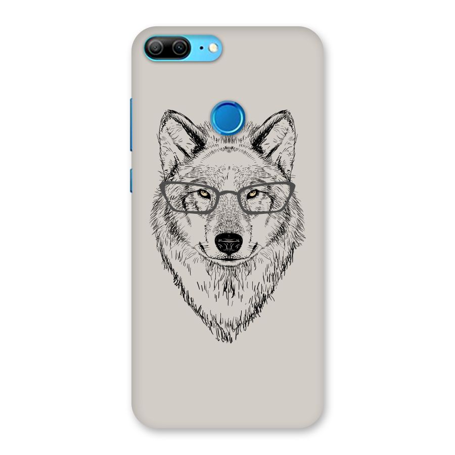 Nerdy Wolf Back Case for Honor 9 Lite