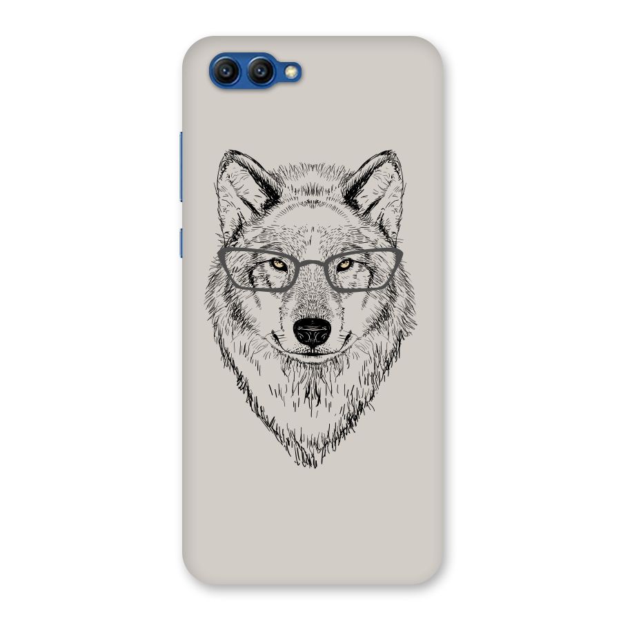 Nerdy Wolf Back Case for Honor View 10