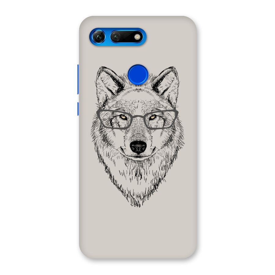 Nerdy Wolf Back Case for Honor View 20