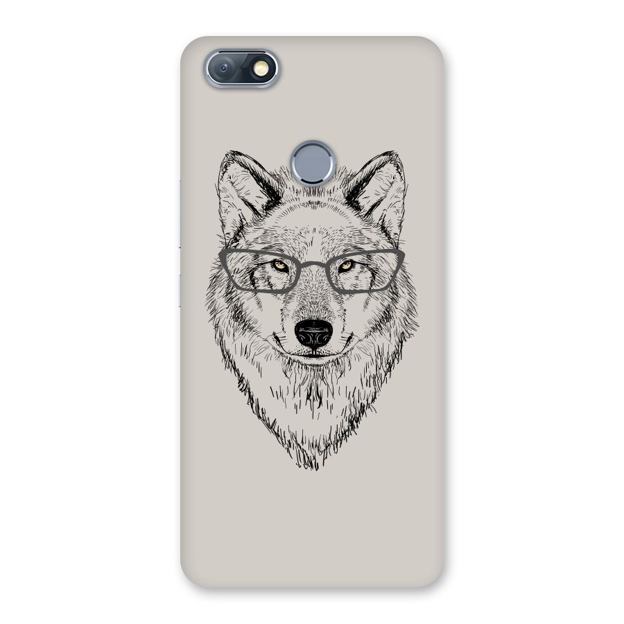 Nerdy Wolf Back Case for Infinix Note 5