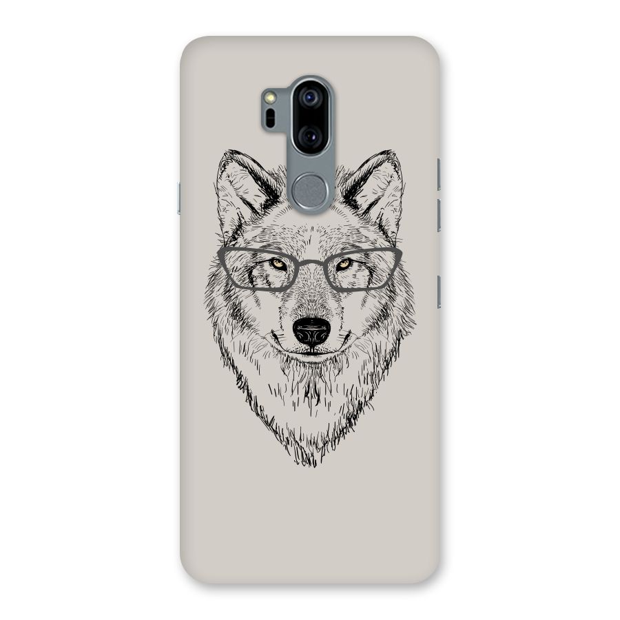 Nerdy Wolf Back Case for LG G7