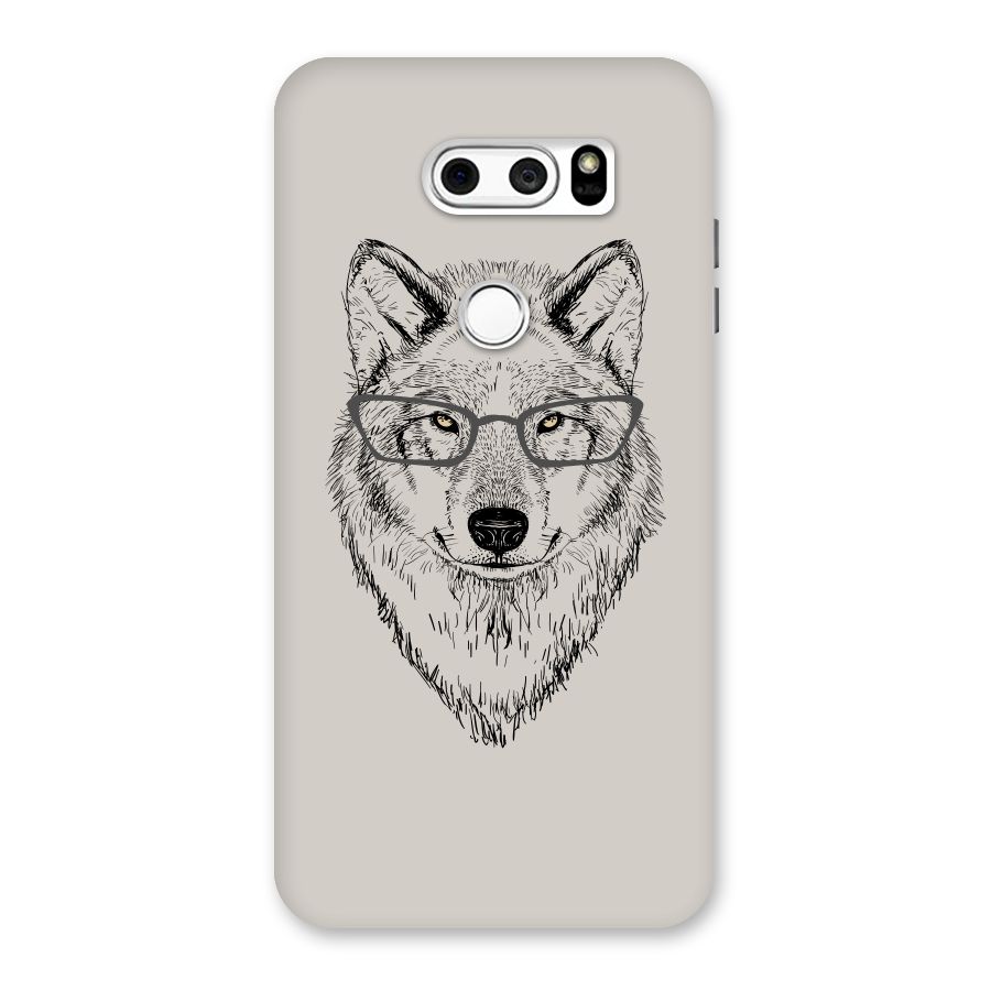 Nerdy Wolf Back Case for LG V30