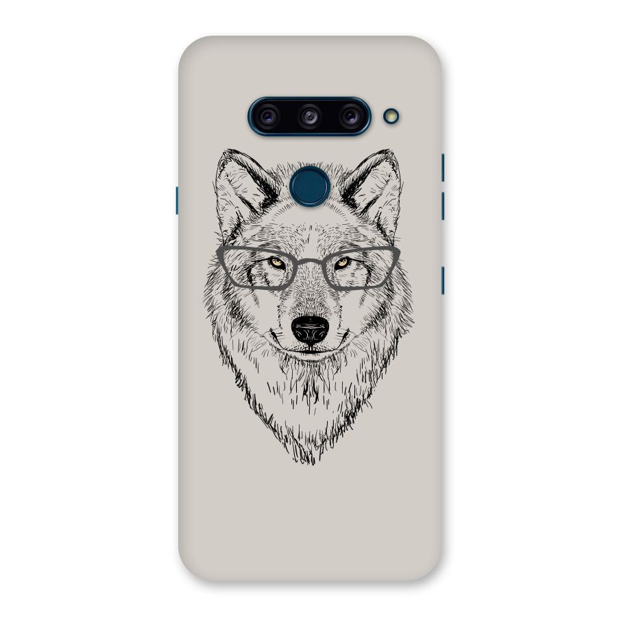 Nerdy Wolf Back Case for LG  V40 ThinQ