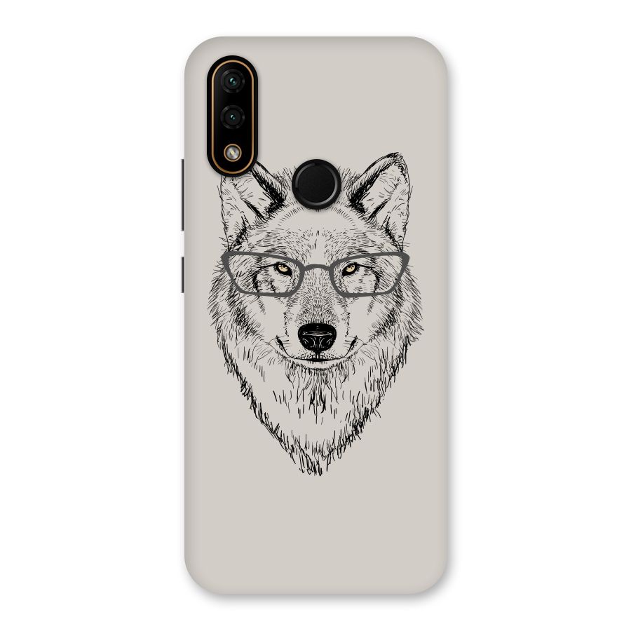 Nerdy Wolf Back Case for Lenovo A6 Note