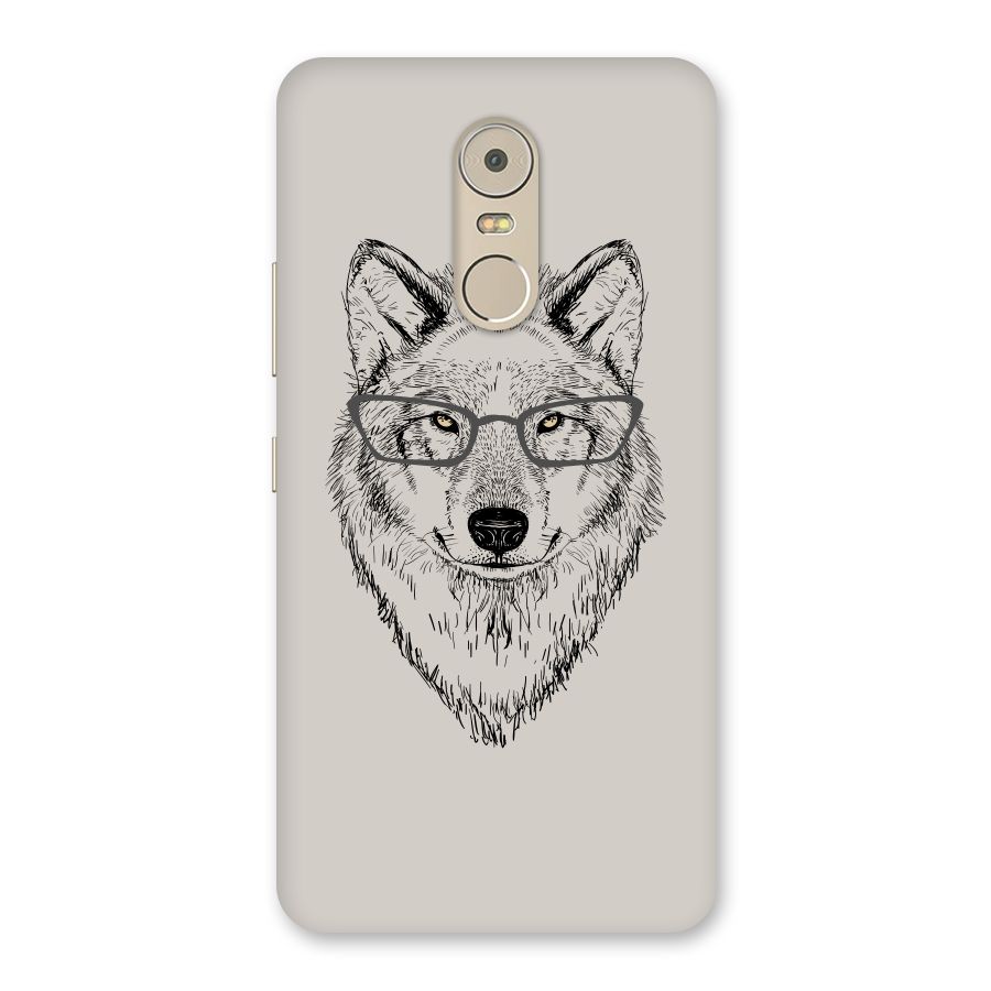 Nerdy Wolf Back Case for Lenovo K6 Note