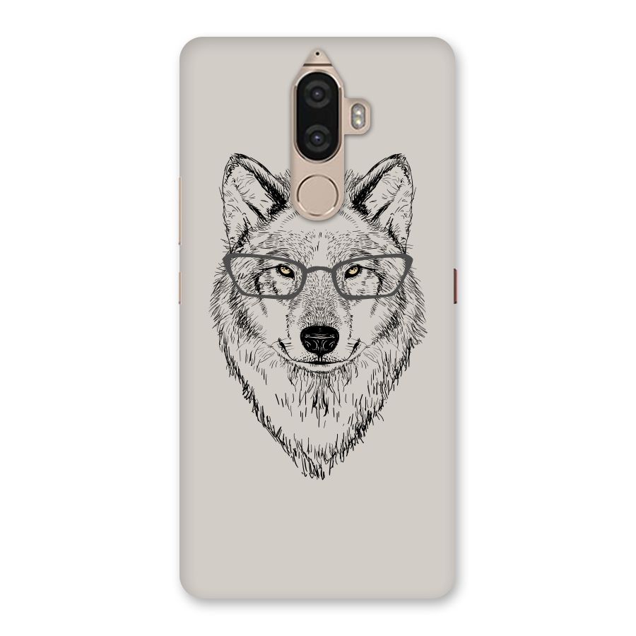 Nerdy Wolf Back Case for Lenovo K8 Note