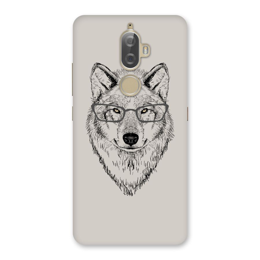 Nerdy Wolf Back Case for Lenovo K8 Plus