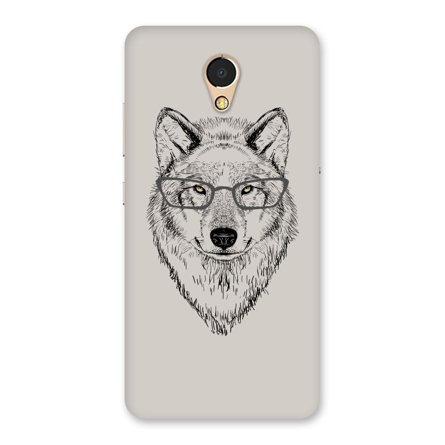 Nerdy Wolf Back Case for Lenovo P2