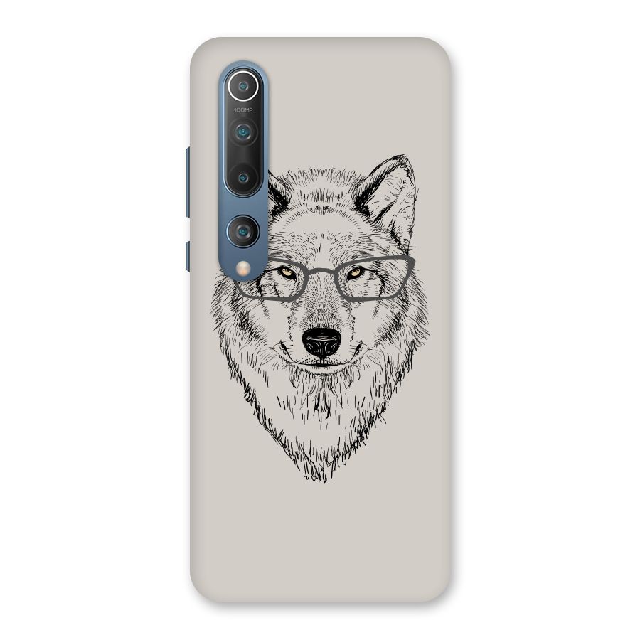 Nerdy Wolf Back Case for Mi 10