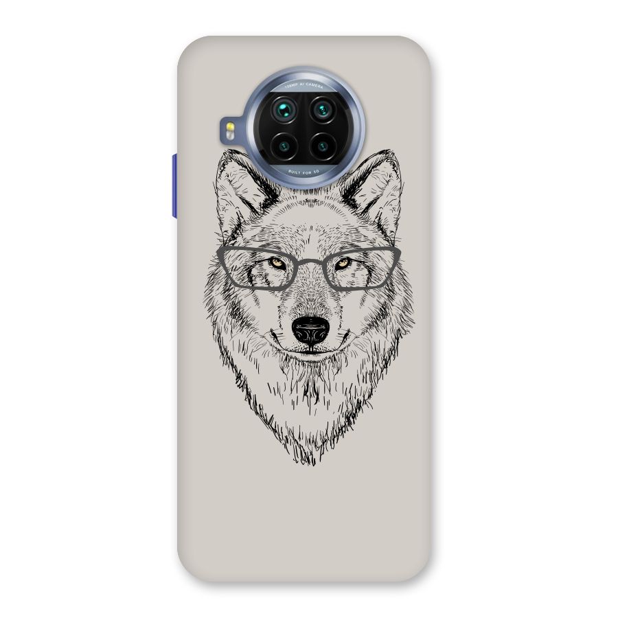 Nerdy Wolf Back Case for Mi 10i