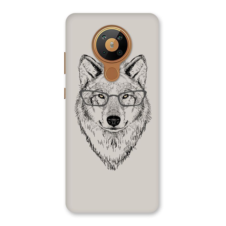 Nerdy Wolf Back Case for Nokia 5.3