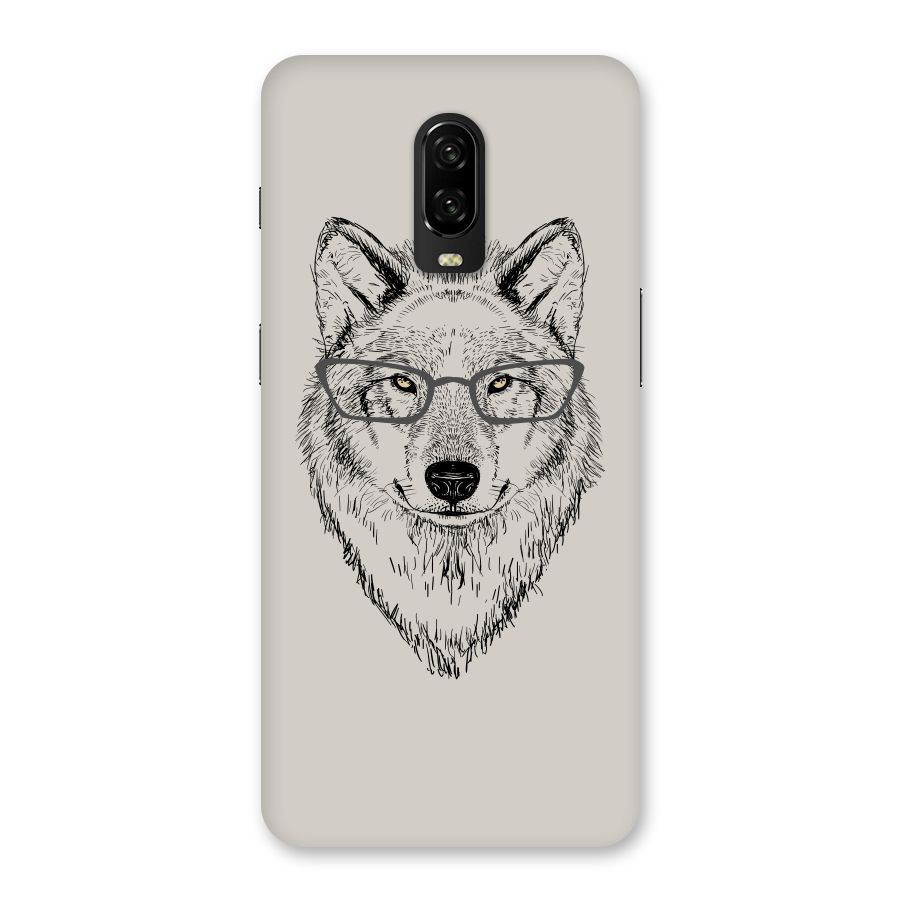 Nerdy Wolf Back Case for OnePlus 6T