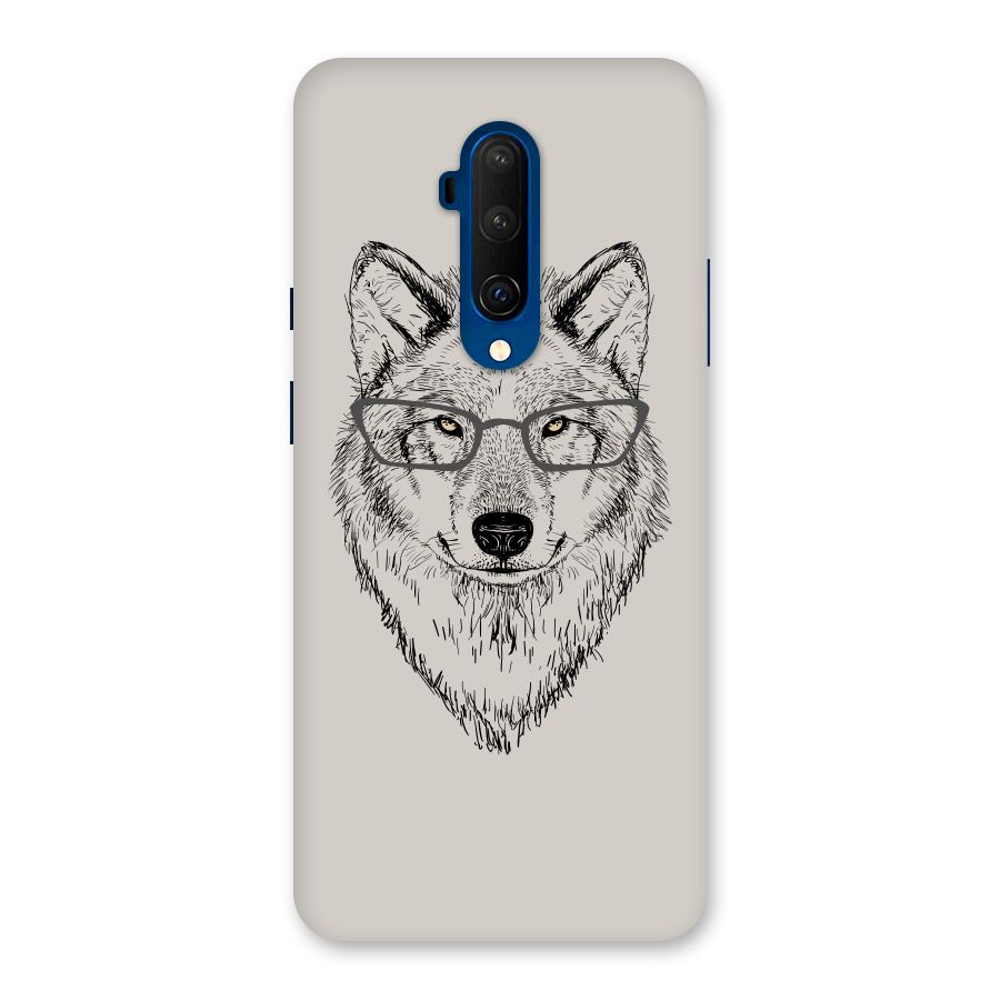 Nerdy Wolf Back Case for OnePlus 7T Pro