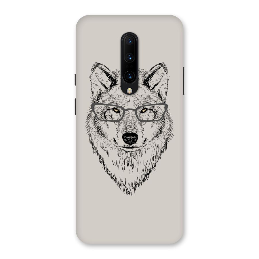 Nerdy Wolf Back Case for OnePlus 7 Pro