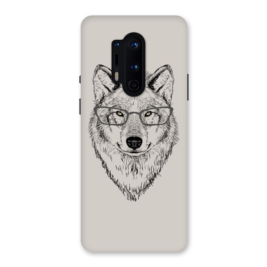 Nerdy Wolf Back Case for OnePlus 8 Pro