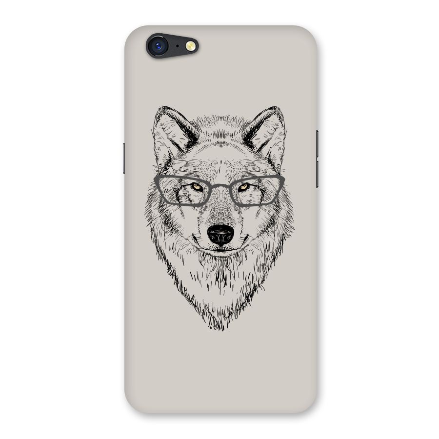 Nerdy Wolf Back Case for Oppo A71