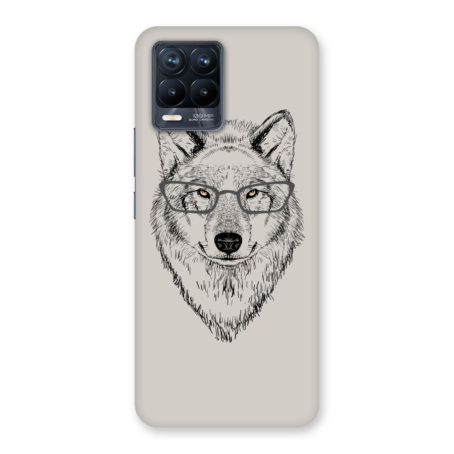 Nerdy Wolf Back Case for Realme 8 Pro