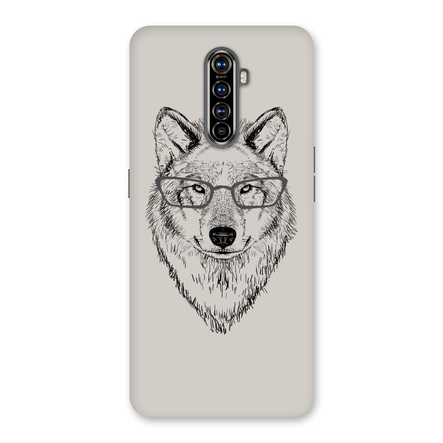 Nerdy Wolf Back Case for Realme X2 Pro