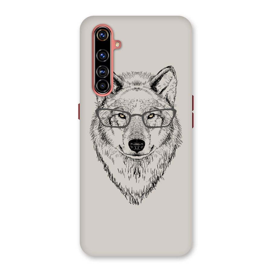 Nerdy Wolf Back Case for Realme X50 Pro
