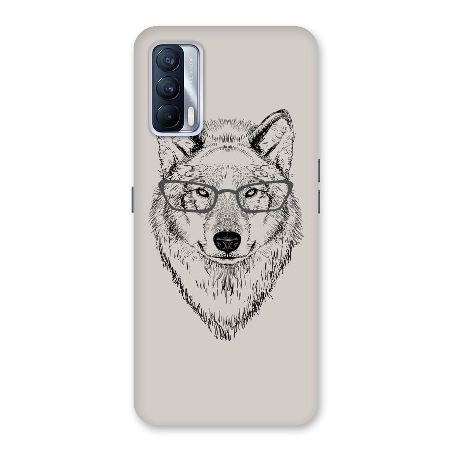 Nerdy Wolf Back Case for Realme X7