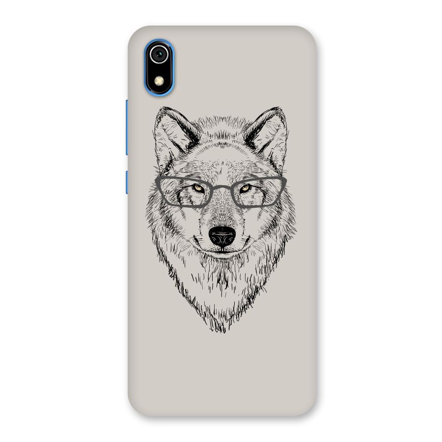 Nerdy Wolf Back Case for Redmi 7A