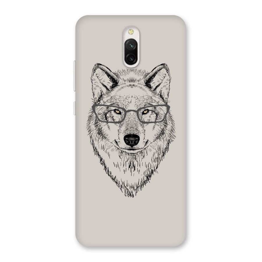 Nerdy Wolf Back Case for Redmi 8A Dual