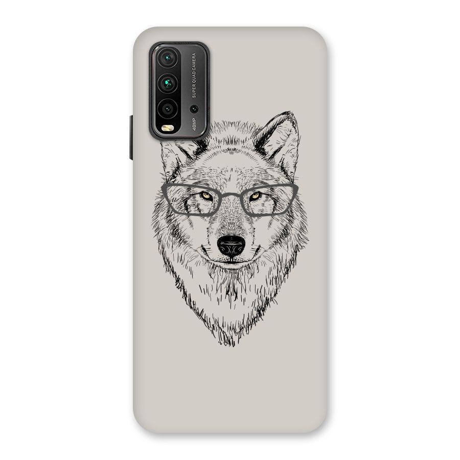 Nerdy Wolf Back Case for Redmi 9 Power