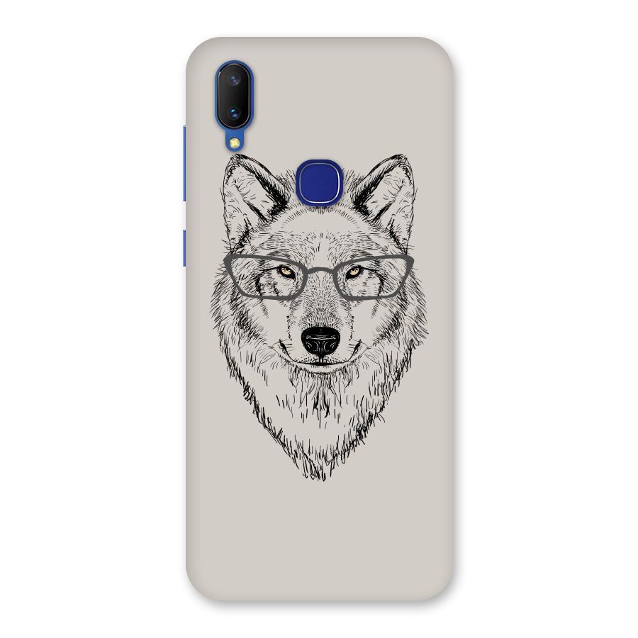Nerdy Wolf Back Case for Vivo V11