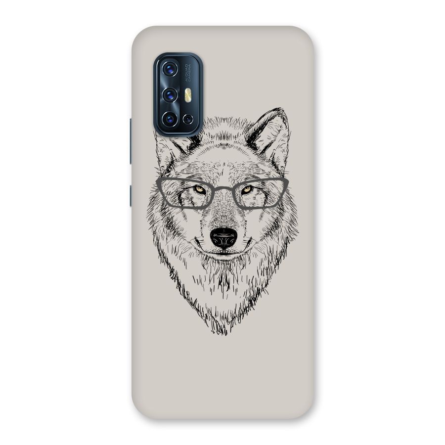 Nerdy Wolf Back Case for Vivo V17