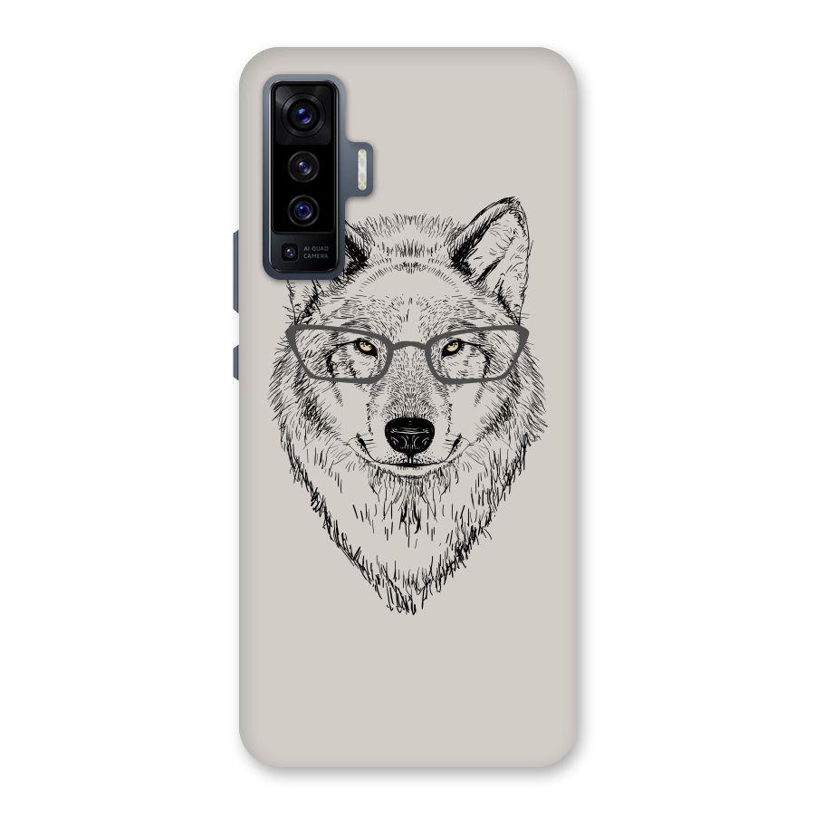Nerdy Wolf Back Case for Vivo X50