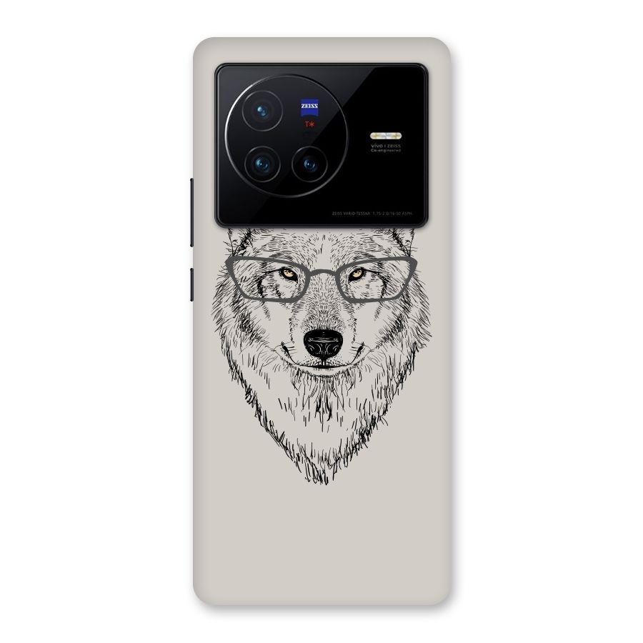 Nerdy Wolf Back Case for Vivo X80