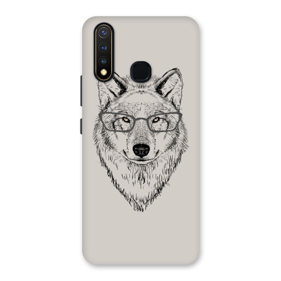 Nerdy Wolf Back Case for Vivo Y19