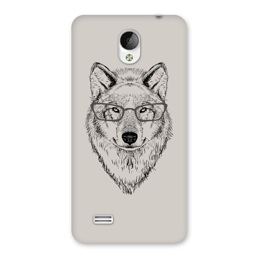 Nerdy Wolf Back Case for Vivo Y21