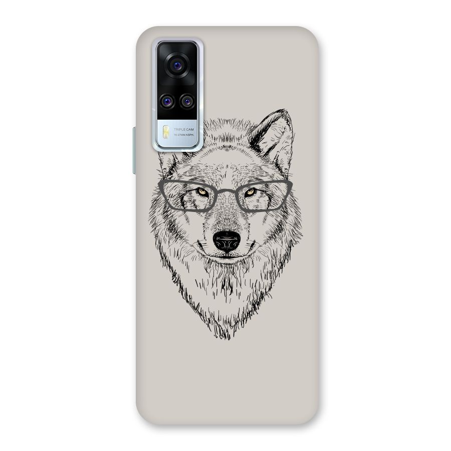 Nerdy Wolf Back Case for Vivo Y31