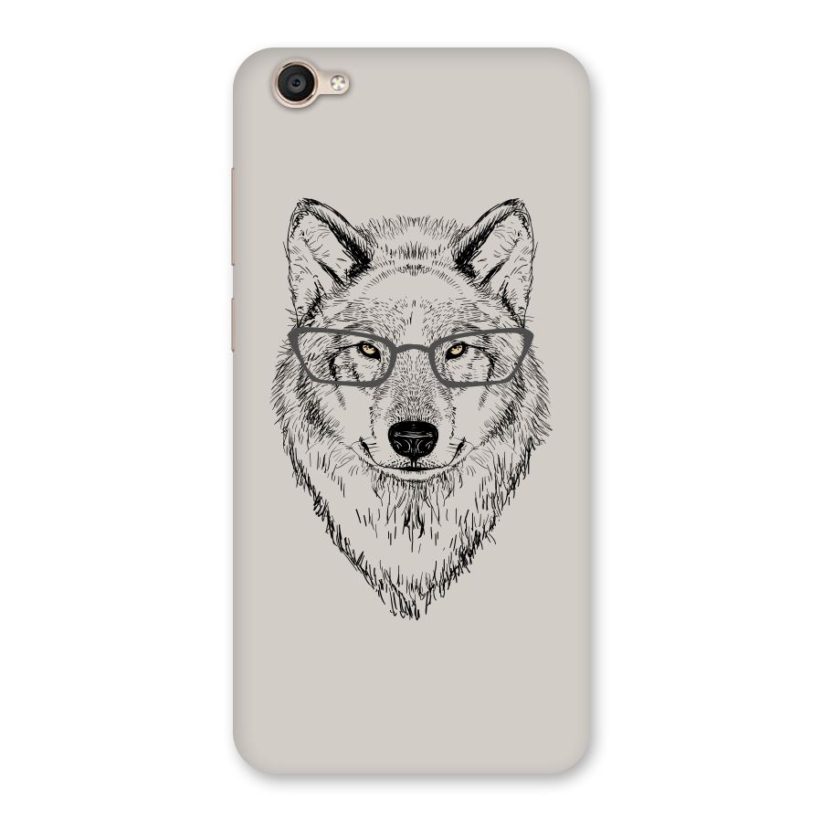 Nerdy Wolf Back Case for Vivo Y55s