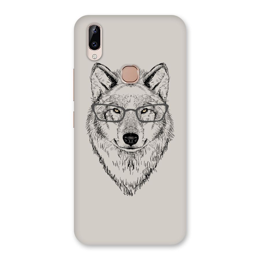 Nerdy Wolf Back Case for Vivo Y83 Pro