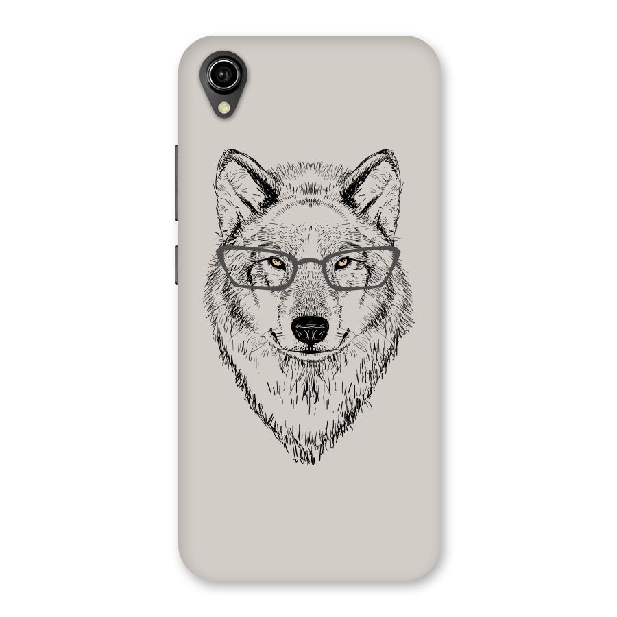 Nerdy Wolf Back Case for Vivo Y90