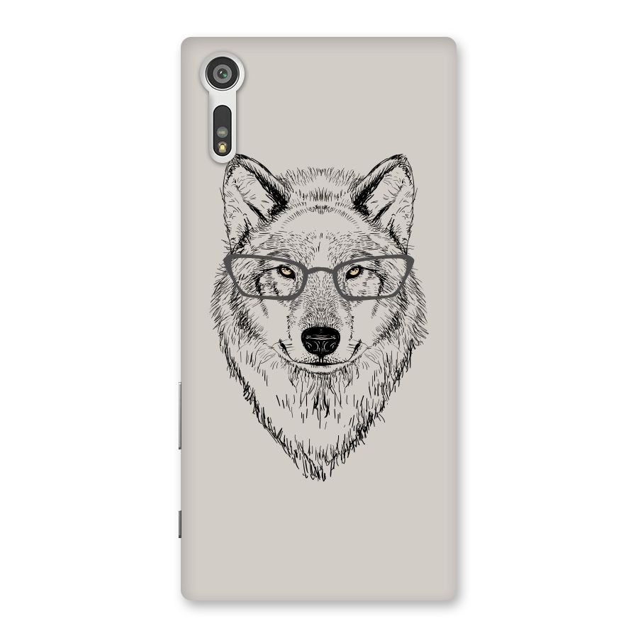 Nerdy Wolf Back Case for Xperia XZ