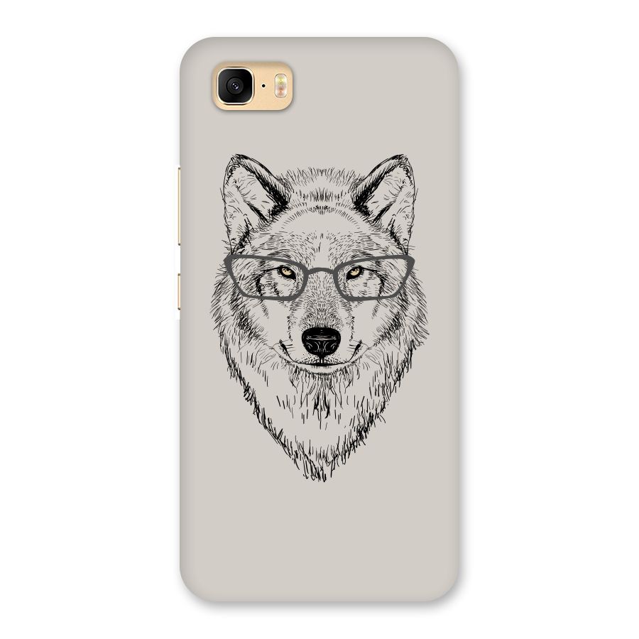 Nerdy Wolf Back Case for Zenfone 3s Max