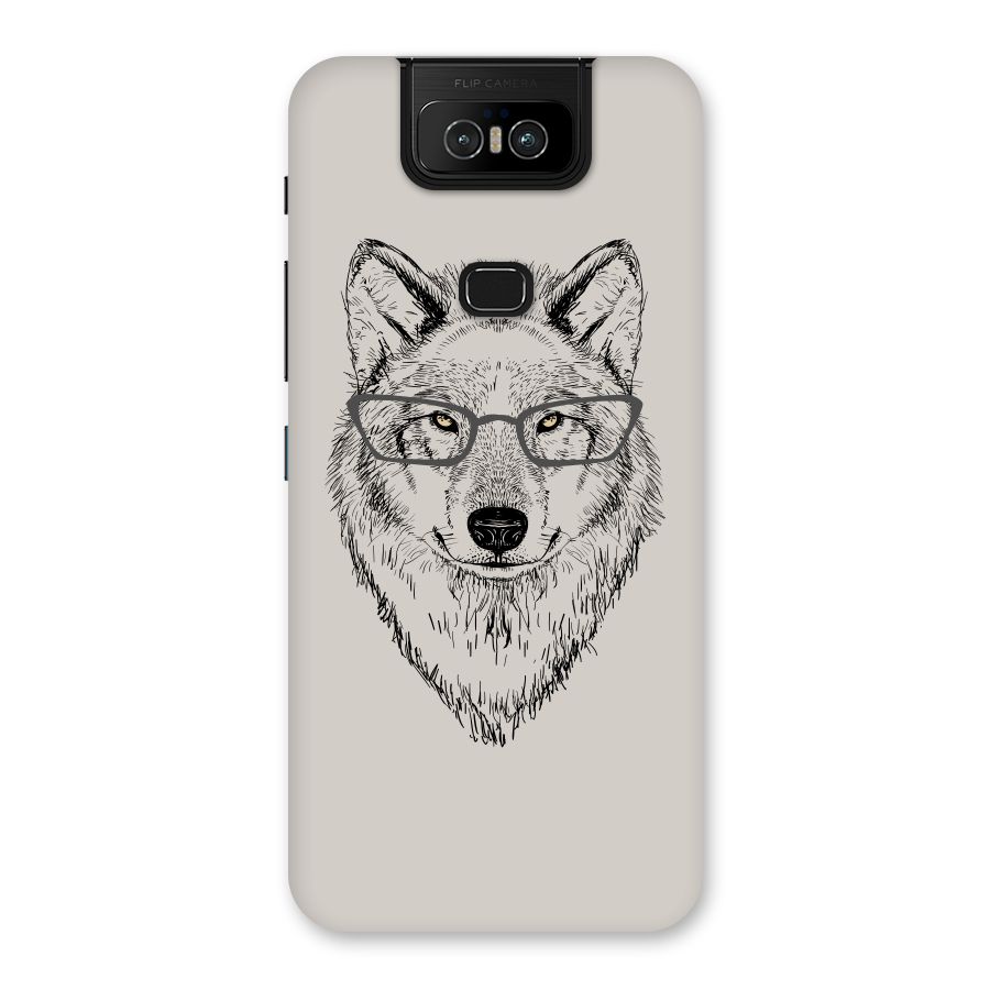 Nerdy Wolf Back Case for Zenfone 6z