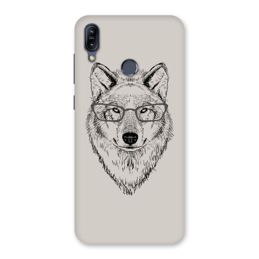 Nerdy Wolf Back Case for Zenfone Max M2