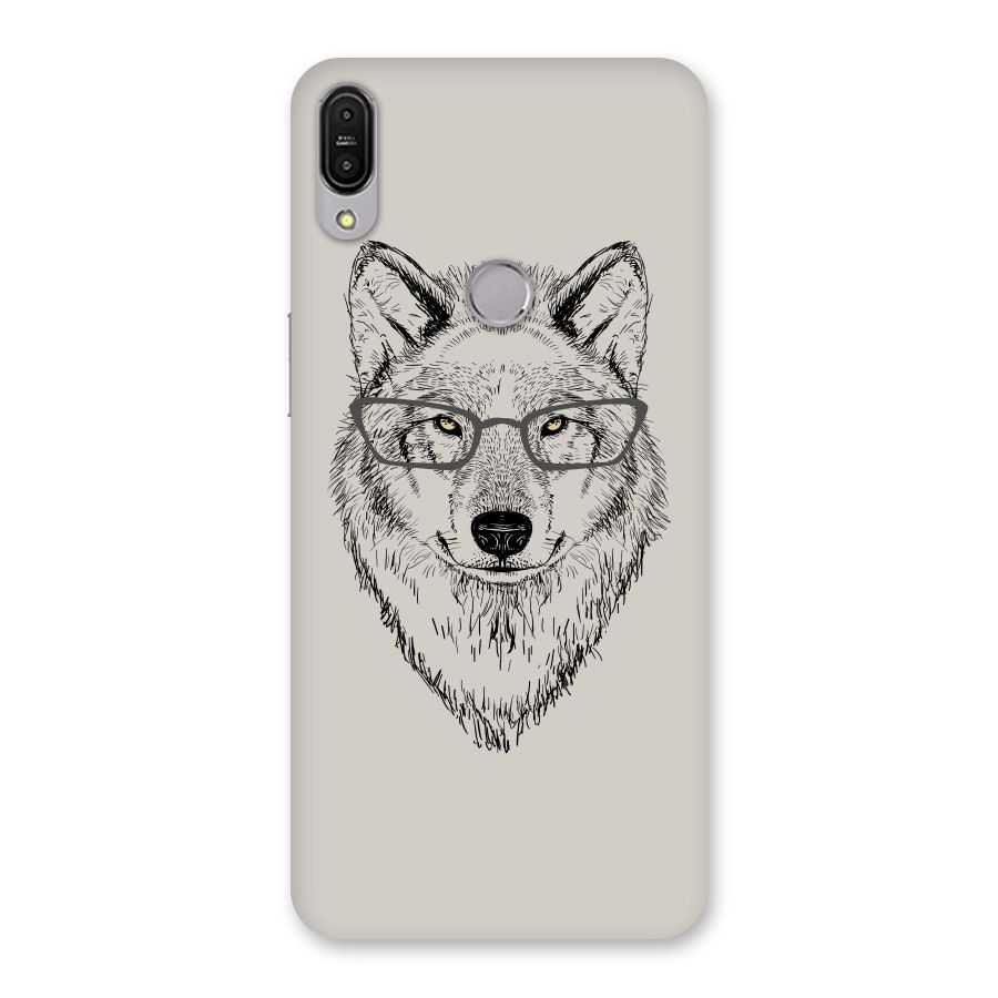 Nerdy Wolf Back Case for Zenfone Max Pro M1